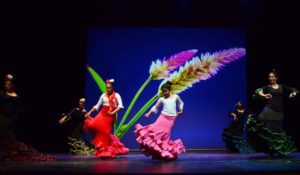 Flamenco. Bata de Cola